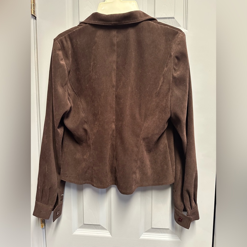 Women's Brown Blazer - Picture 3 of 3